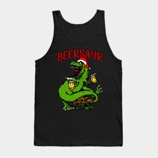 Beersaur (Christmas edition) Tank Top